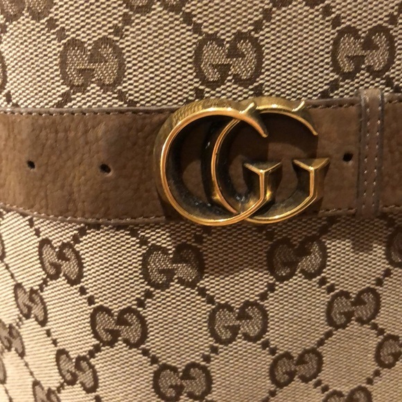 Gucci GG Monogram Marmont Tall Boots Super Rare - Picture 3 of 8